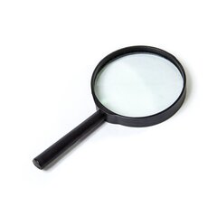 
          Лупа Alingar, 90 мм, 5-ти кратное увеличение, пластиковый корпус, картонная упаковка