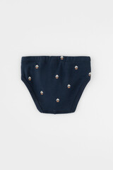 трусы/ уп  для мальчика  К 1928-3уп/кокос,индиго,кораблики