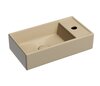 Ceramica Nova Element CN6051RMC Умывальник подвесной прямоугольный (чаша справа, отверстие под смеситель слева), 41.7x21.7, цвет: бежевый