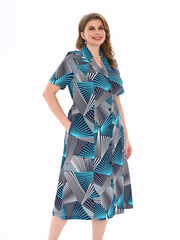 4536 Халат на пуговицах