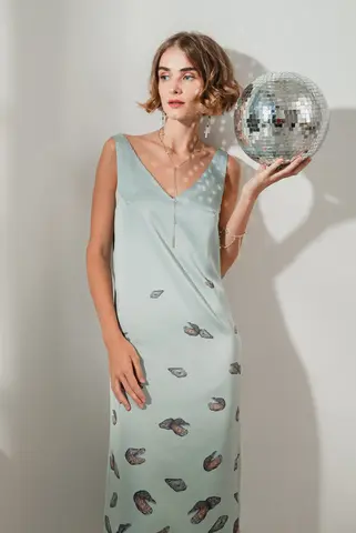 Платье c малюсками REDKOE