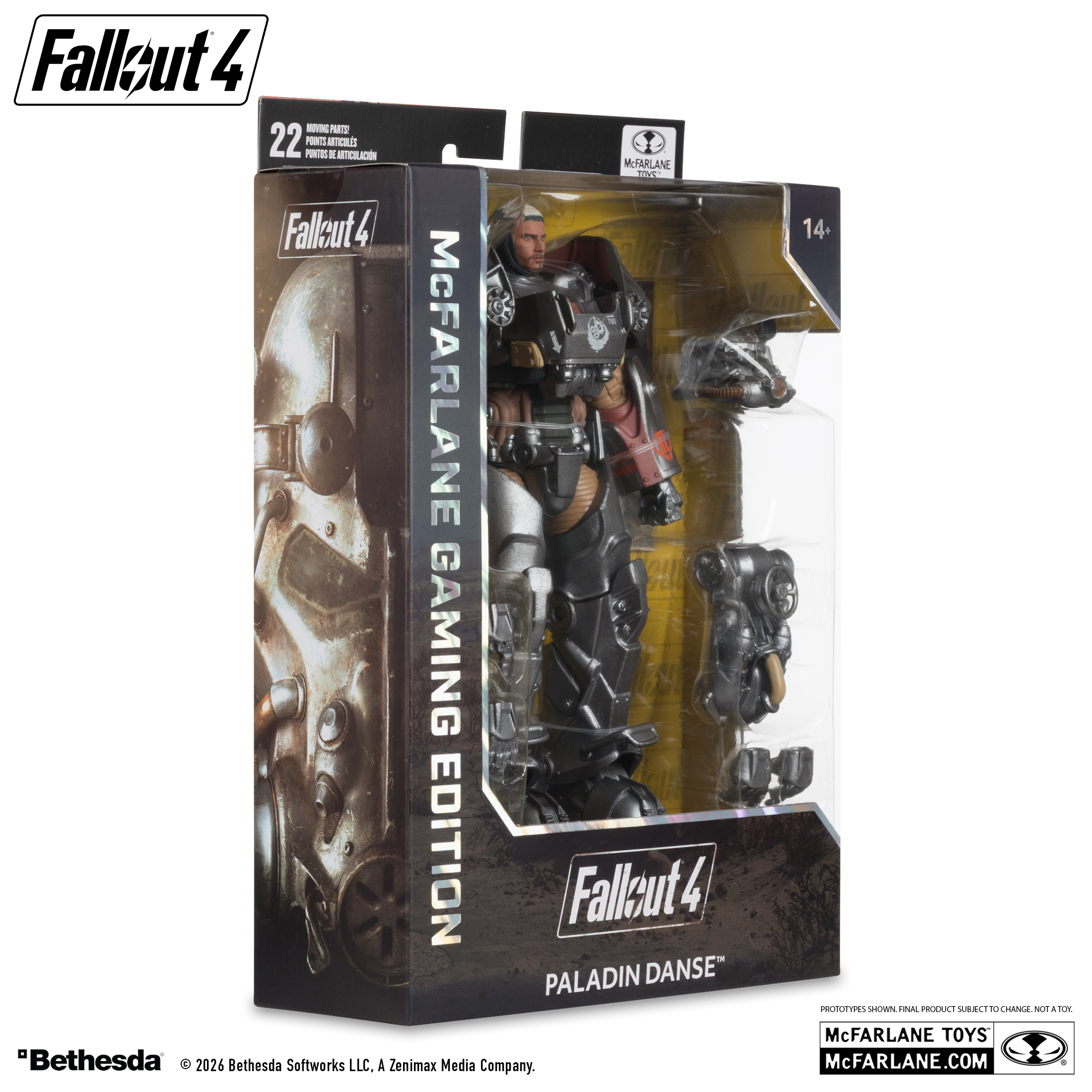Фигурка Паладин Данс из игры Фоллаут 4 McFarlane Gaming Edition