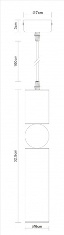 Подвесной светильник Arte Lamp RAN A3162SP-1BK