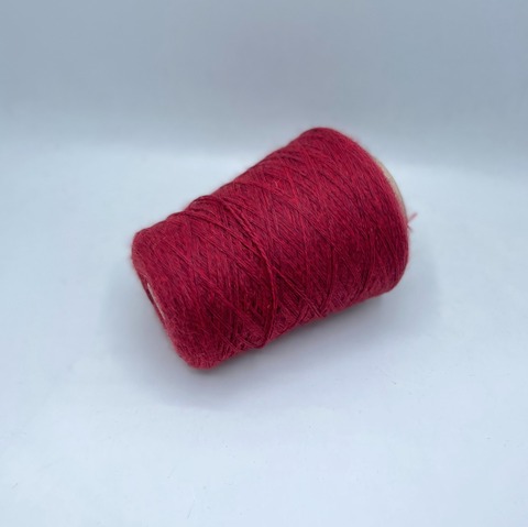 Бобинная пряжа (пр.Италия),art-Wool 232м/100гр,100%Шерсть , цвет- Вишня меланж , арт.27944