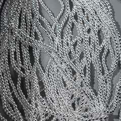 Гематин (гематит), оттенок "Серебристый", шар (разделитель) 3,3мм