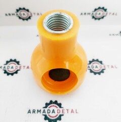 Ручка рычага без кнопки желтая | 128/12635, 128/12128 | Аналог