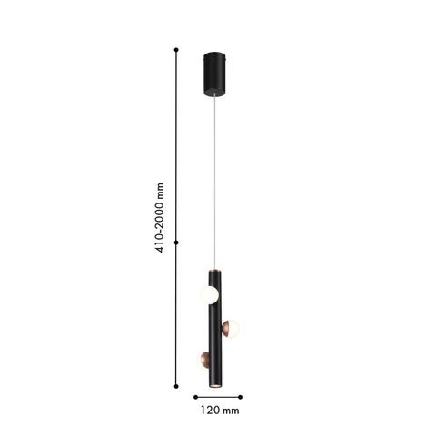 Подвесной светодиодный светильник Favourite Knopp 4320-3P