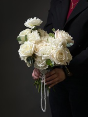 Букет невесты «Жемчуг»