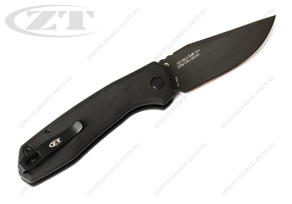 Нож Zero Tolerance 0512BLK automatic Cru-Wear - фотография 
