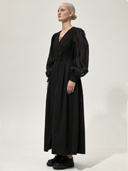 Платье длинное "Заслуженное". Черное