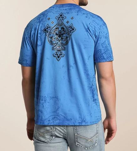 Affliction | Футболка мужская Truth Rising Tee A27759 сзади