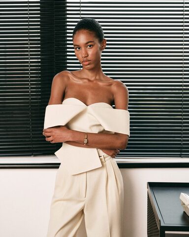 Топ из масляной шерсти