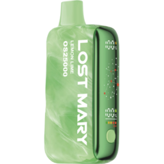 Одноразовая электронная сигарета Lost Mary OS - Лимон Лайм (25000 затяжек)