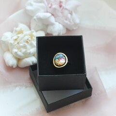 УЦЕНКА!!!Упаковка, коробка для украшений с ложементом 5*5*3 см, 1 шт, У024