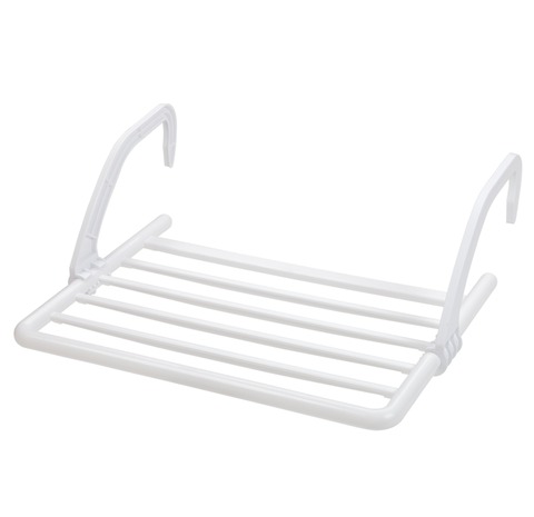 Сушилка навесная на батарею Berossi, снежно-белый