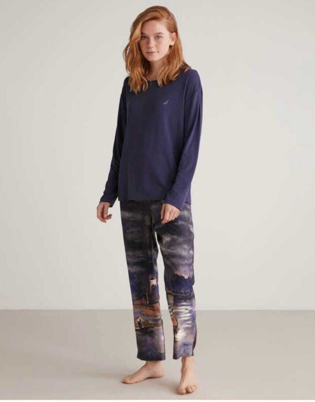 NAUTICA Пижама Фиолетовая