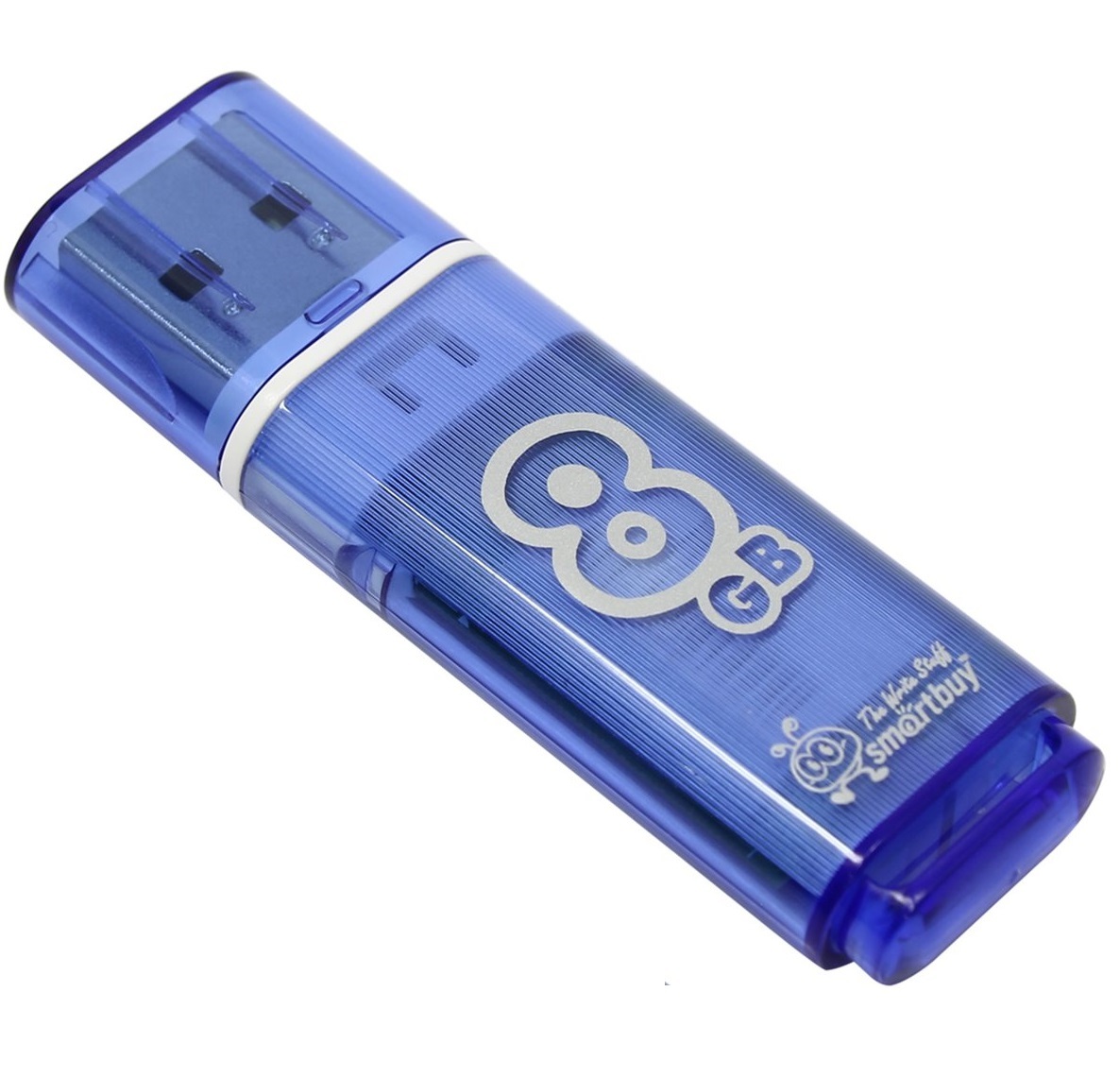 USB накопитель 64 GB Smart buy Glossy Series Blue