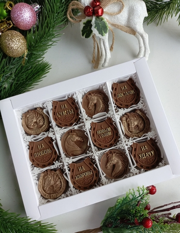 Шоколадный набор с пожеланиями