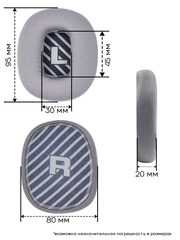 Амбушюры для наушников Logitech Astro A10