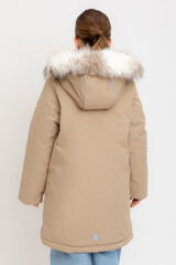 пальто  для девочки  ВК 38104/2 УЗГ