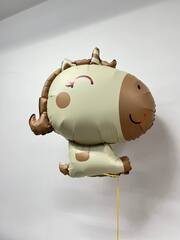 К Фигура, Единорог-малыш, Сатин, Белый/Коричневый, 31