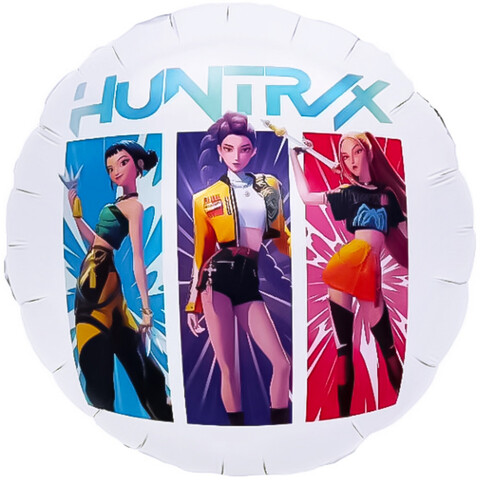 Шар круг, девочки аниме, дизайн №5, 46 см