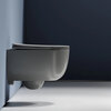 Ceramica Nova Modena CN6063MH Подвесной унитаз c ультра тонким сидением и крышкой с функцией плавного закрытия, цвет: серый