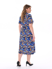 4536 Халат на пуговицах