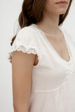 Ночная сорочка для беременных и кормящих 09431 розовый