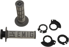 Грипсы ODI EMIG V2 Lock-On H36EMHG GREY/Graphite 4 и 2-х тактных