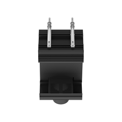 Gessi BINARIO Профиль линейный 250 мм., с подготовкой под систему ОВиК/HVAC, цвет Black XL 61031#299 фото