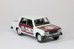 VAZ-2105 Lada Rally #43 white-darkred Agat Mossar Tantal 1:43