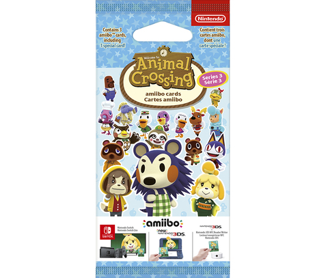 Карты Amiibo (коллекция Animal Crossing) - выпуск 3