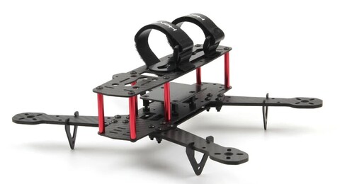 Набор для сборки квадрокоптера Holybro QAV250 Complete Kit (Pixhawk 6C mini/tele 915 MHz/M10 GPS/FPV VTX+Camera)