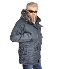 Куртка Аляска Nord Storm Husky III fleece 2024 (стальной синий - steel blue)