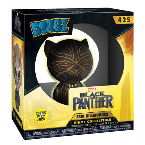 Erik Killmonger Black Panther Dorbz Vinyl Figure