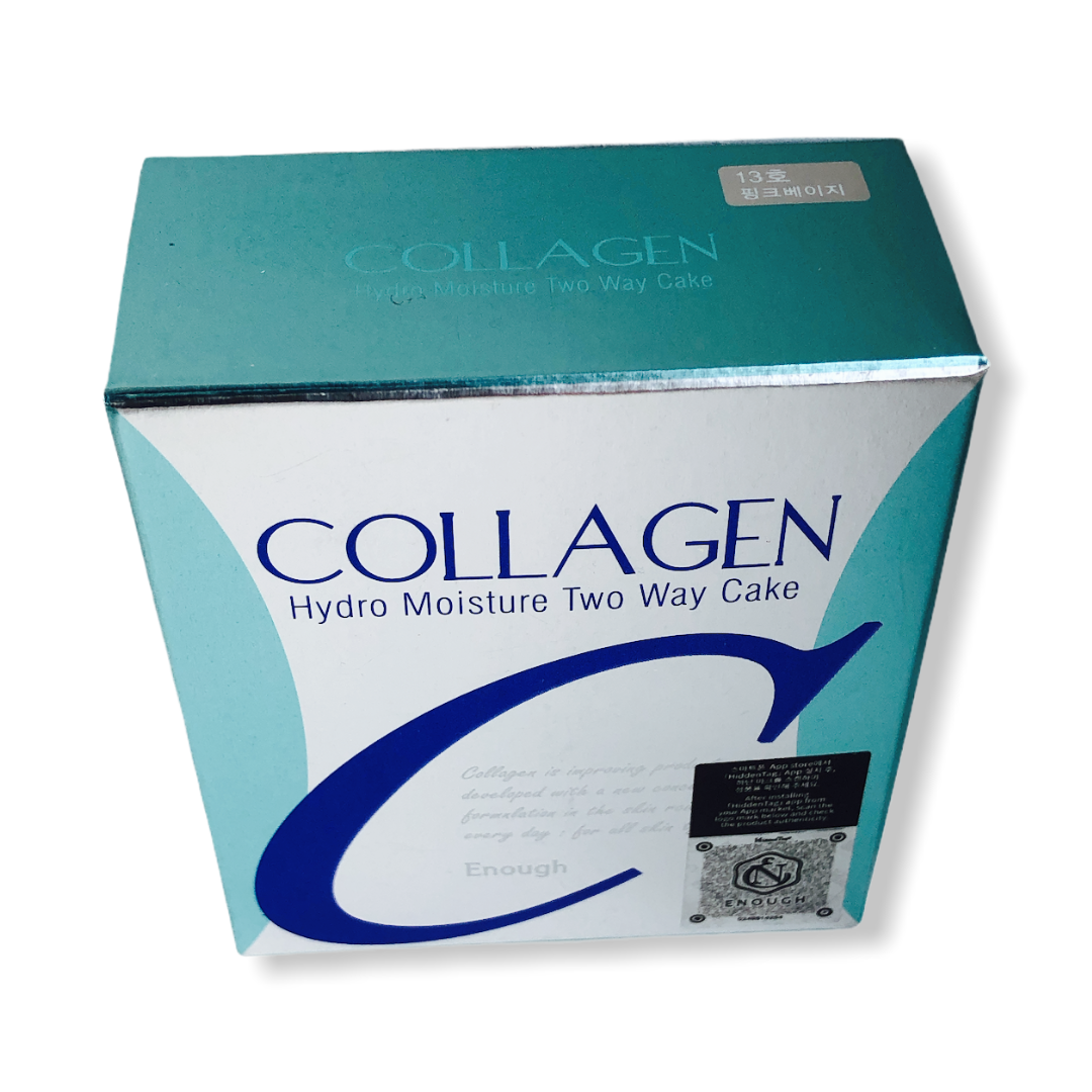 Enough collagen hydro moisture two way cake. Enough collagen hydro moisture two way cake (13g*2ea). enough collagen hydro moisture two way cake spf25 pa++ оттенки. кушот tuz collagen hydro air. collagen hydro moisture two way cake описание.