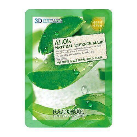 Foodaholic Маска тканевая Foodaholic 3D Mask Sheet Aloe