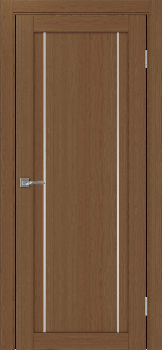 Дверь межкомнатная Оптима Порте Турин 522.111 АПП молдинг SC, цвет орех, экошпон, глухая