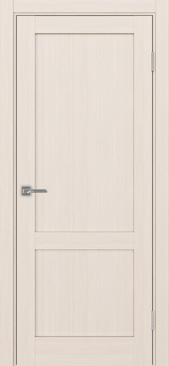 Дверь межкомнатная Оптима Порте Турин 502.11, цвет перламутровый ясень, экошпон, глухая