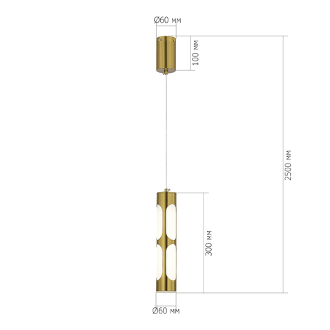 Светильник подвесной ST Luce Dallamos SL6237.303.01