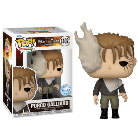 Фигурка Funko POP! Attack on Titan: Porco Galliard (Exc) (1402)