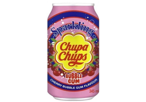 Напиток газированный Чупа Чупс Баблгам и Чери, 345мл