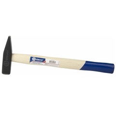 Молоток слесарный КОБАЛЬТ 300 гр., деревянная рукоятка из ясеня, резиновая защита рукотяки (240-744)