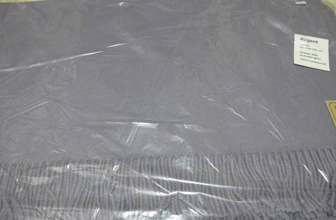 Плед шерстяной 130x190 Steinbeck Regent - 159 Lavande/Grey