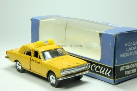 GAZ-24 Volga Taxi Agat Mossar Tantal 1:43