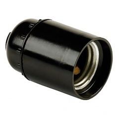 Патрон Е 27 подвесной черный