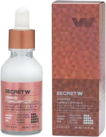 Enough S Эссенция для лица с керамидами Secret With ceramide carming ampoule