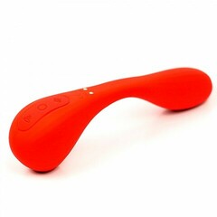 Вакуумный вагинально-клиторальный стимулятор Bobi red от Magic Motion