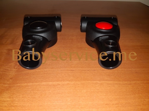 Шарнир капюшона круг-круг 16мм левый